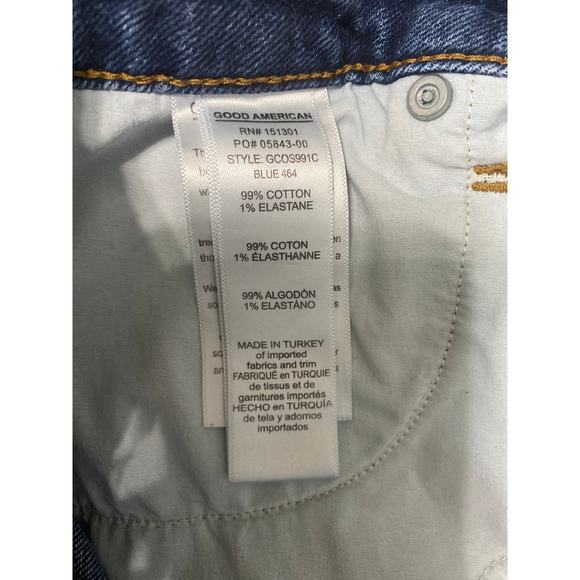 Good American Blue Jean Shorts - Picture 4 of 5